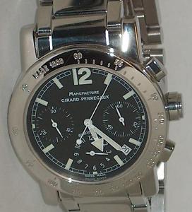 Girard Perregaux Nice Modern Swiss Made Automatic Chronograph For Men - Date