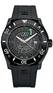 Edox Men's 80088 37N NV2 Chronoffshore Swiss Automatic Black Watch