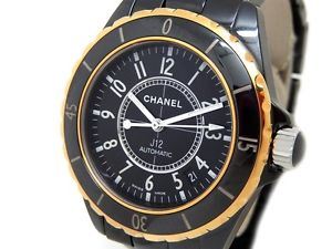 Auth CHANEL Ceramic Y1349354