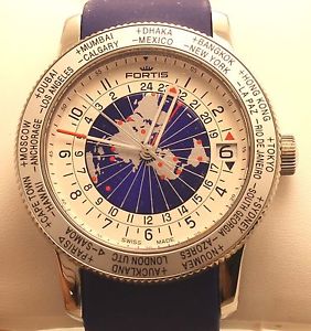 Fortis B-47 World Timer GMT Limited Edition 674.20.15.Si05