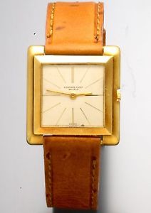 18K Gold Audemars Piguet Watch 9-Duzium with Original 18K Buckle Vintage CA1940s