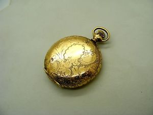 Vintage Elgin 14k Gold Pocket Watch