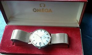 Vintage para coleccionistas. Reloj omega de oro mitad del siglo XX.