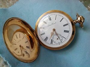 LOUIS GRISEL POCKET WATCH GOLD 14K