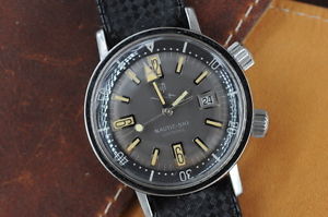 Vintage Lip Nautic Ski Electronic Super Compressor Diver