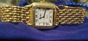 Authentic prestige solid gold watch