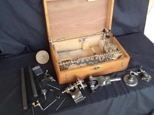 Watchmakers lathe - 6mm Lorch Schmidt & Co. Quality German Lathe & Extra Acc.