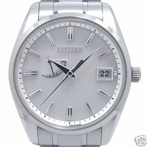 Auth CITIZEN "The Citizen" Eco-drive AQ1010-54A Solar Quartz,  Men's watch image 1