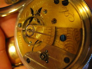 18's United States Watch Co Marion Hunter Pocket Watch 2-Tone Keywind N.Mint