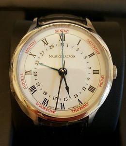 Maurice Lacroix Masterpiece Cinq Aiguilles 40mm Mens Automatic Watch NEW