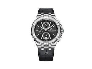 Maurice Lacroix Aikon Chronograph Quartz watch, Black, 44mm, AI1018-SS001-330-1