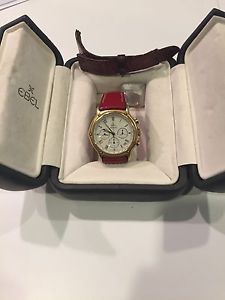 EBEL  1911 CHRONOGRAPH AUTOMATIC 18K YELLOW GOLD  MEN’S BOX