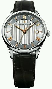 Maurice Lacroix Masterpiece Automatic 38mm Mens Dress Watch Black Leather NEW