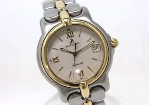 AUTHENTIC BERTOLUCCI Pulchra Men's Wristwatch SS/GP Automatic