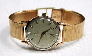 Vintage Election Men's 18k Rose Gold - Watch w/ Gold Band 76gr..