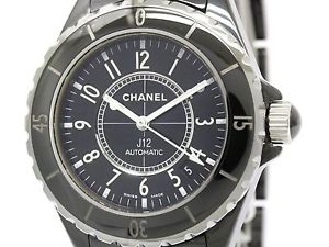 CHANEL J12 Ceramic Automatic Mens Watch H0685 (BF096923)