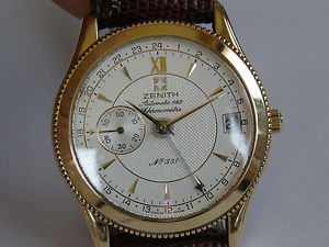ZENITH CHRONOMETRE-ELITE 682 GMT-ORO 18 KT(0,750)-SERIE LIMITATA E NUMERATA-RARO