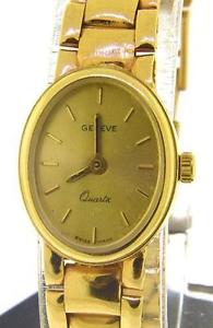 VINTAGE LADIES GENEVE WORKING WRIST WATCH