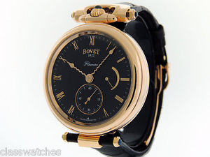 Bovet Amadeo Fleurier 43mm 18k Rose Gold AF43003 Wrist/Pocket/Black $43,700 LNIB