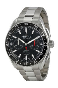 Alpina Alpiner Chronograph 4 Automatic Stainless Steel Mens Watch AL 860B5AQ6B