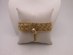 VINTAGE PEIKIN 14K GOLD DIAMOND TASSLE LADIES WATCH 54 GRAMS