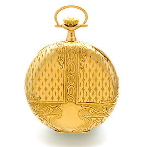 Heavy 14K Gold 12-Size Case 21-Jewel American Watch Co. Waltham Pocket Watch