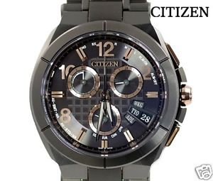Auth CITIZEN "Attesa" H610-T019714 Titanium Eco-drive Solar Quartz, Men's watch