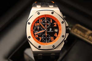 AUDEMARS PIGUET ROYAL OAK OFFSHORE VOLCANO  26170ST.OO.D101CR.01  BOX/PAPERS