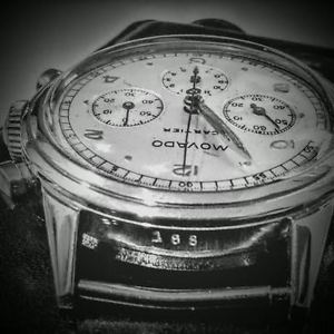 WATCH VINTAGE RARISSIMO MOVADO BY CARTIER CHRONO  SUB SEA CAL. M95