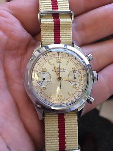 Vintage Doxa Oversize  Valjoux 22 Chronograph