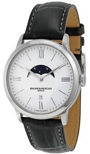 *Baume and Mercier Classima Leather Automatic Mens Watch MOA10219