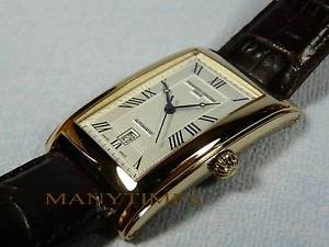 MAGNIFICENT MENS WATCH FREDERIQUE CONSTANT AUTOMATIC  GOLD  STEEL   NEW !