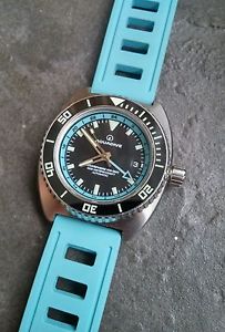 Limited Edition Aquadive Bathysphere 100 GMT turquoise