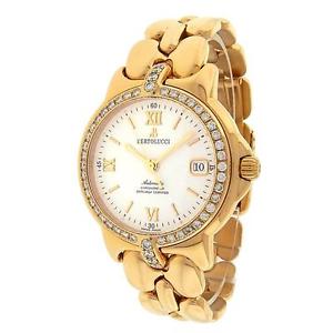Bertolucci Pulchra 144.68.A 18K Yellow Gold Diamonds Automatic White Watch