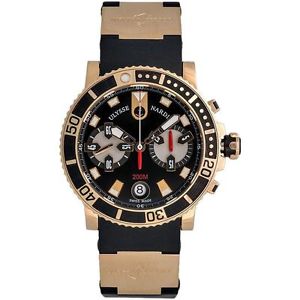 Ulysse Nardin Homme Maxi Marine Plongeur Montre Chronographe 8006-102-3a/92