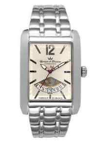 Yonger & Bresson Men's YBH 8335-01 M Monceau Automatic Power-Reserve Steel Watch