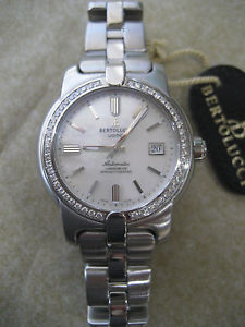 BERTOLUCCI UOMO DIAMOND 1.04CT 41MM AUTOMATIC WATCH image 1