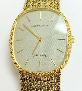 Audemars Piguet Unissex 18k Yellow & White Solid Gold Vintage Dress Watch DR10