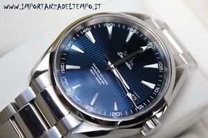 OMEGA SEAMASTER AQUA TERRA BLUE BLU CAL 8500 PERFECT CONDITIONS 23110422103003 image 1
