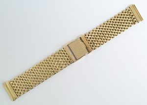 SUPERB SOLID 9CT GOLD MENS WATCH BRACELET OR STRAP c1964