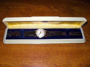 Hamilton "Bradford B. Award Watch" 14K. 22J. Running Strong. In Celluloid Box..
