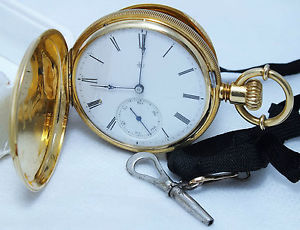 Ant.Circa 1871 18k Gold LADY ELGIN 10Size*11J*Grade 29 Running Watch*75.8Grams