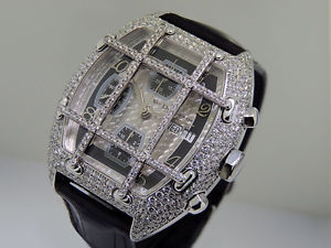 Van der Bauwede Mag Churchill Rare Quarterback Chrono 8oo Diamonds $19,500 LNIB
