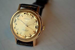 VINTAGE LONGINES CONQUEST ROSE GOLD CALIBRO 291 no CHRONOGRAPH 1039 7912 321