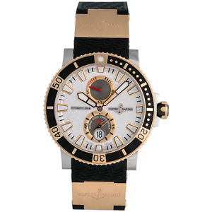 Ulysse Nardin Maxi Marine Plongeur Titane/18K Or Rose Montre Homme 265-90-3/91