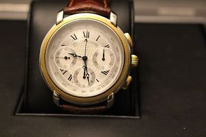 Maurice Lacroix Masterpiece chronograph, LIMITED EDITION, steel & gold, MINT!!