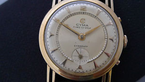 CYMA TIME-O-VOX  GOLD 18KL.