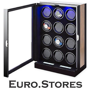 Klarstein Klagenfurt Watch Winder For 12 Watches With Touch Display Genuine New