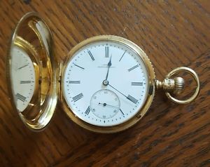 14k gold J. Assmann Glashutte Original Pocketwatch