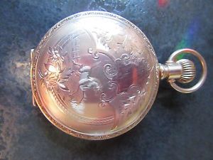 HAMILTON PRIVATE LABEL 929 18S 15J HUNTER'S CASE 1897 MINT